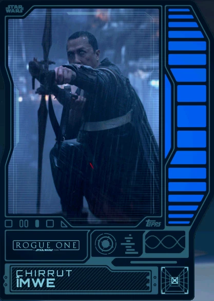 Topps Star Wars - Base 2023 Series Tier 2 Blue Hoard - Chirrut Imwe (x500)