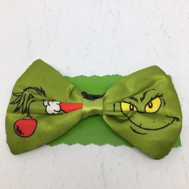 Dr. Seuss Grinch Christmas Bow Tie- Never Worn