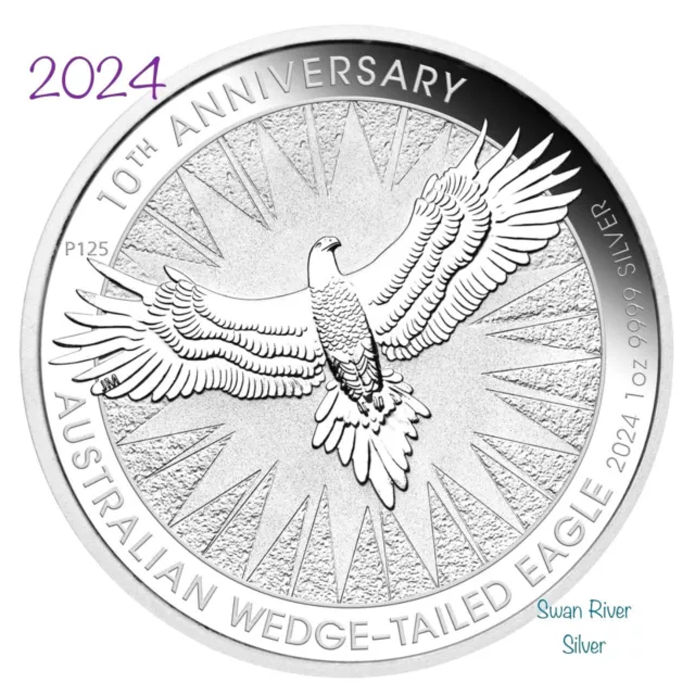2024 Australian Wedge-Tailed Eagle 1 oz Silver Coin