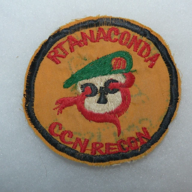 VIETNAM WAR MACV-SOG CCN Recon Team Anaconda Pocket Patch (REPRO) £9.49 ...