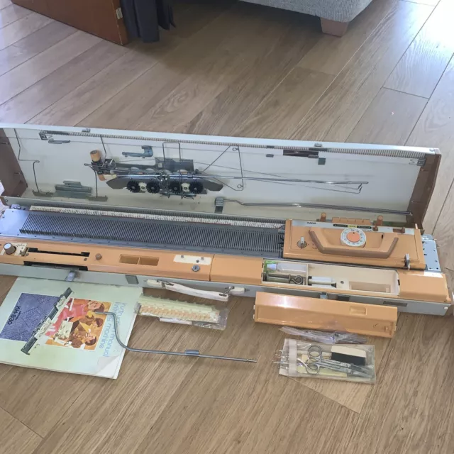 Brother KH-830 Knitting Machine With Accessories Untested