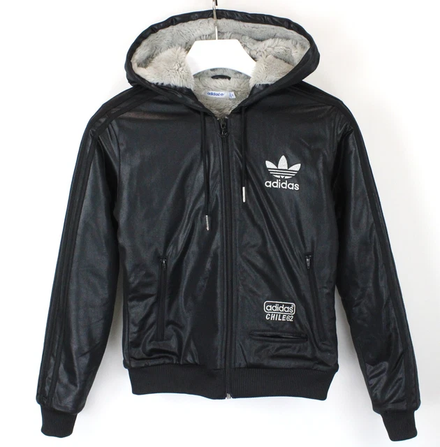 ADIDAS CHILLE 62 Felpa Donna Eu 36 Opaco Fodera Pile Cerniera Intera Logo EUR 69 53 PicClick IT