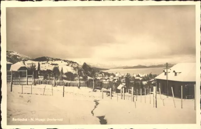 11336902 Bariloche Vista parcial lago Nahuel Huapi en invierno Bariloche