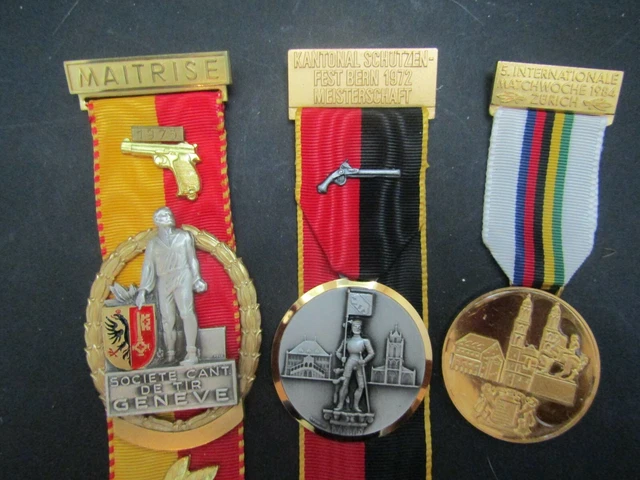 Suisse - Médaille d'or sans date par Huguenin Le Locle à
