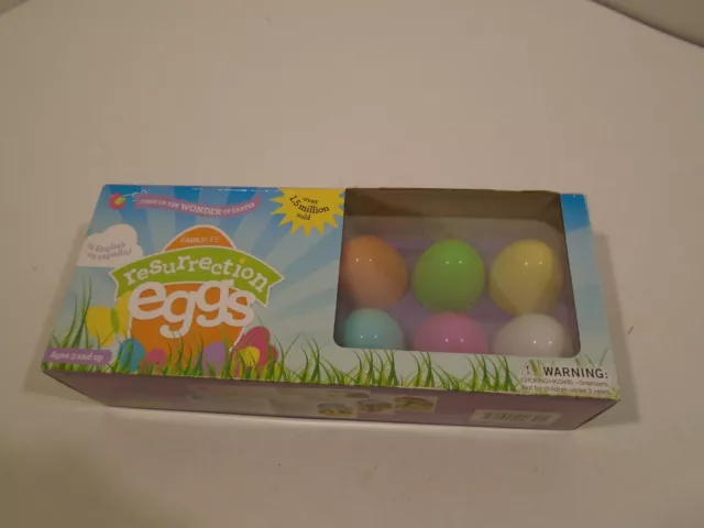 Family Life Resurrection Eggs — 12 Piece Easter pack of 1, Multicolor