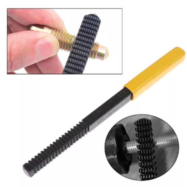 Thread Repair Restoration File Teeth Correction Metric Hardware Mini DIY LN