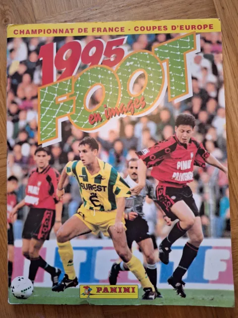 Album Panini Football 1995 Complet Sauf 1 Vignette