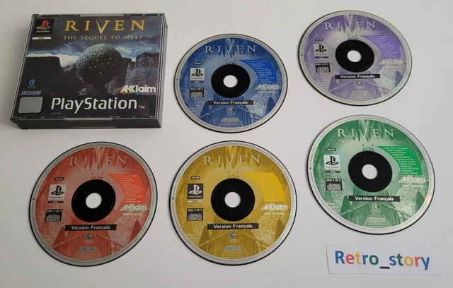 Riven : The Sequel To Myst Sur Sega Saturn - Version PAL - Comme Neuf (sans Fourreau)