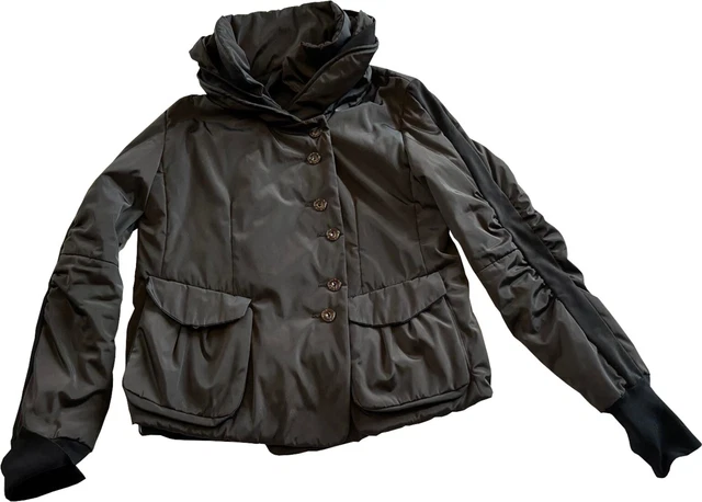 Poncho Trench Imperméable Marron Satin Girbaud – Vintage Très Bon état