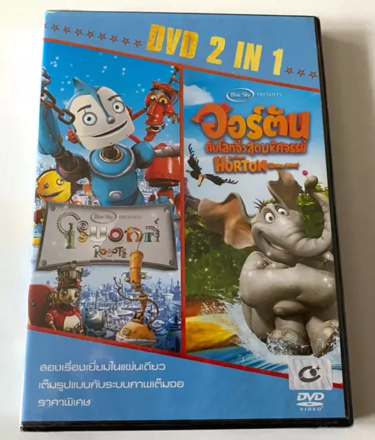 ROBOTS & DR Seuss Horton Hears A Who, Asian Version DVD 2011 2 In 1 ...