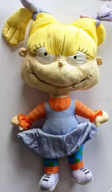 Rugrats Plush Angelica - 1998 Nickelodeon Viacom Large 30”  New With Tags