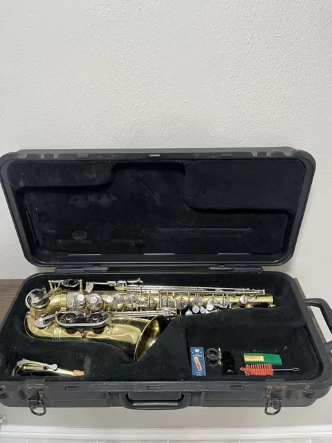 Selmer AS300 Alto Saxophone W/Case And Other Accessories