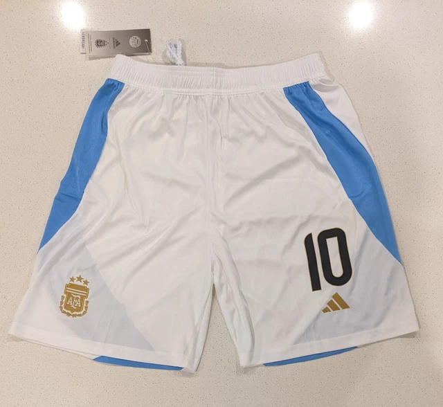 MESSI 10 ARGENTINA Copa America 2024 Home Version Adidas Shorts Jersey