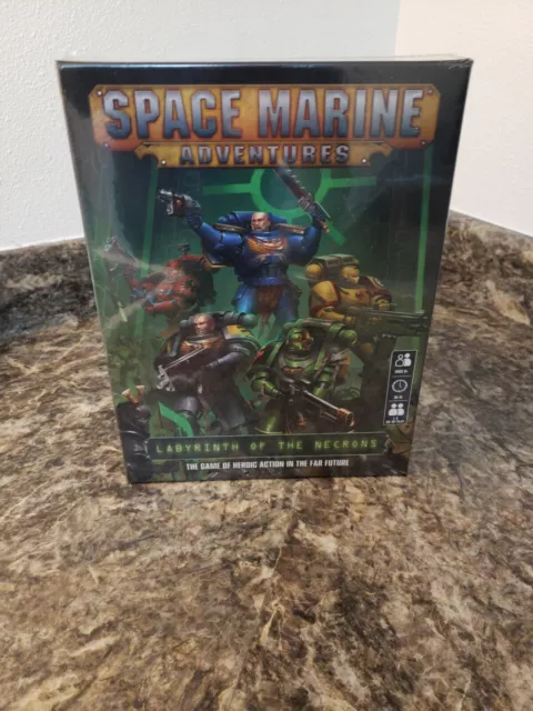 Warhammer 40K Space Marine Adventures - Juego Labyrinth of the Necrons TOTALMENTE NUEVO.