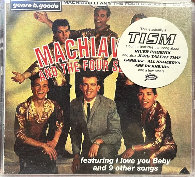 ポップス+ロック(洋楽) CD TISM Machiavelli And The Four Seasons G002 Genre B.Goode Australia /00110 ポップス+ロック(洋楽) CD TISM Machiavelli And The Four