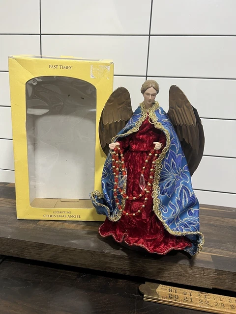 Vintage Past Times Christmas Angel With Box