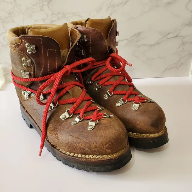 Chaussures de randonnée vintage Kastinger, modèle Silga, pointure 37, en cuir véritable. - France