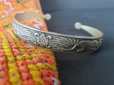 Old Chinese Silver Bracelet …beautiful collection and accent piece