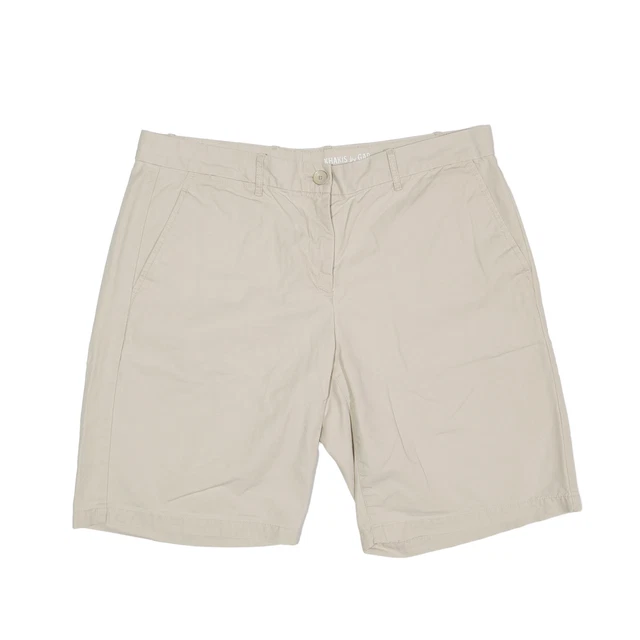 GAP pantaloncini chino beige regolare donna UK 12 W32