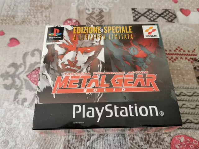 Metal Gear Solid Edizione Speciale - Sony PlayStation 1 - Pal Ita 🇮🇹 - Sealed