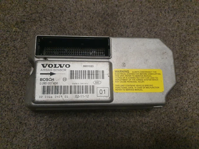 Vehicle Control Module Volvo GENUINE VOLVO S60 V70 Xc70 Airbag Control Module Ecu 8651523 £15.00 ...