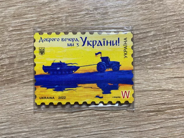 Magnet W Tractor Russian Warship go f yourself Ukraine WAR 2022