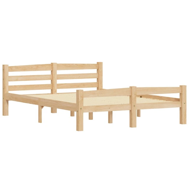 LECHNICAL BED FRAME Solid Pinewood 120x200 ,Bed Frame,Bed Frame Modern I5F2 £146.40 - PicClick UK