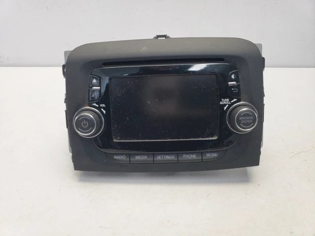 FIAT 500L DASHBOARD Radio Cd Player Multimedia Display Screen Head Unit ...