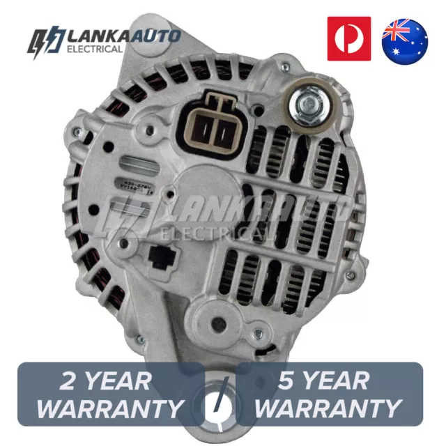 125A Alternator Fit to Mitsubishi Delica 4M40 Turbo Diesel 4cyl 2.8L  01/95-12/0