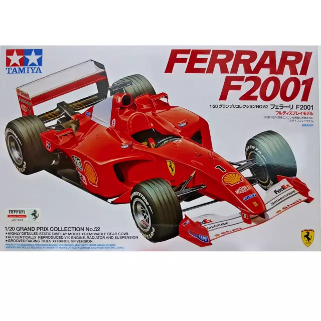 Tamiya 20052 Ferrari F2001 1/20
