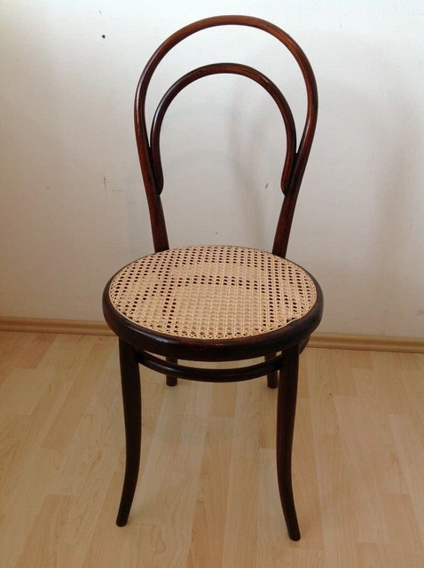 Rare original Thonet chair No.14!!First etiquette !! Early form c.1860-1870