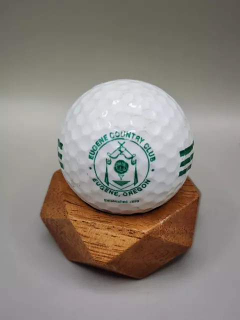 Eugene Country Club Logo Golf Ball Collectors Display Ball Oregon