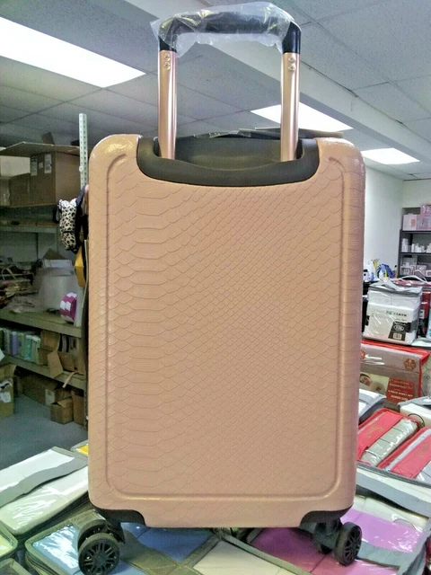 Samantha Brown 22" Hardside Spinner with USB Port - Rose / Gold - New 3
