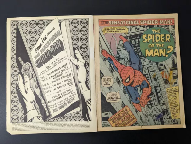 Marvel Comics 1977: Marvel Treasury Edition #14 - The Sensational Spider-Man 2