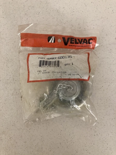 Velvac 600135 Fuel Cap 2” Vented, Non-Locking