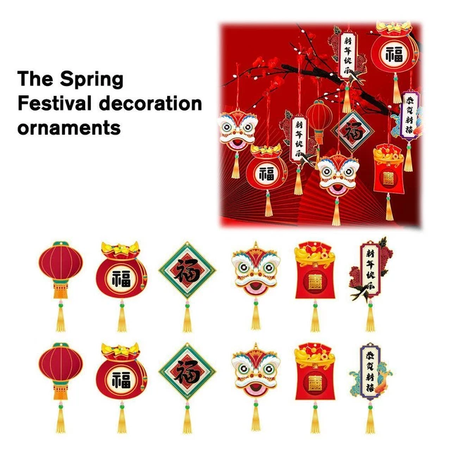 CHINESE NEW YEAR Festival 2024 Dragon Year Spring Festival Decoration