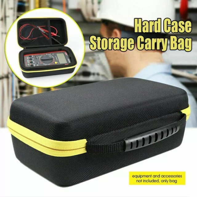 Portable EVA Hard Case Storage Carry Bag For Fluke F117C/F17B Digital Multimeter