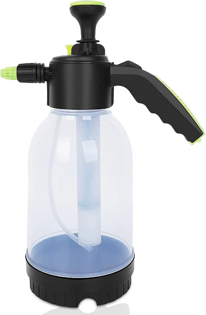 Garden Pump Sprayer, 0.5 Gallon Lawn Pressure Water Sprayer, 70Oz Hand-Held Gard