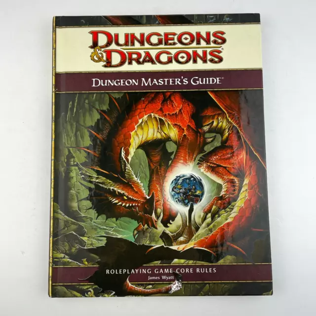 Dungeons & Dragons Dungeon Master's Guide 2008 WOTC 1st printing Hardcover RPG