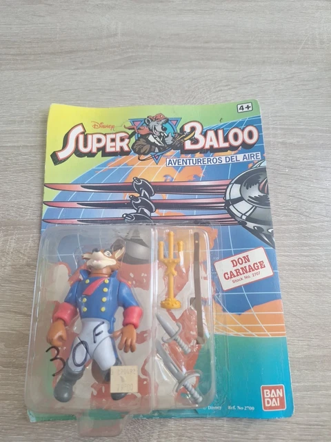 TALE SPIN SUPER BALOO Avion de DON KARNAGE's Tri-Wing Terror - INCOMPLET EUR 79,00 - FR