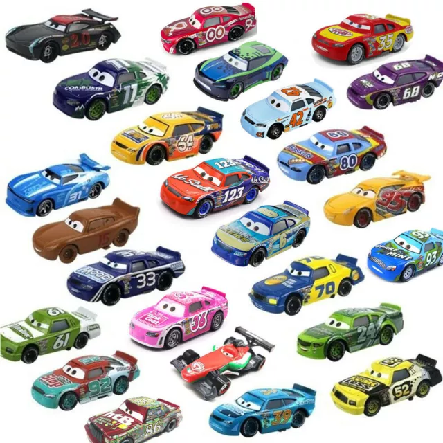 Mattel Disney Pixar Cars 3 Racers No 4-No 123 Die Casting TOY CAR 1:55 Kid gift