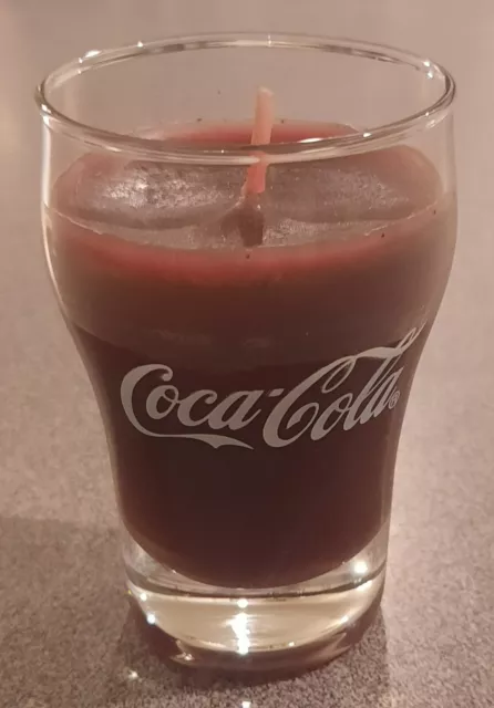 Coca-Cola  Candle in a 3" Jigger - Shot Miniature