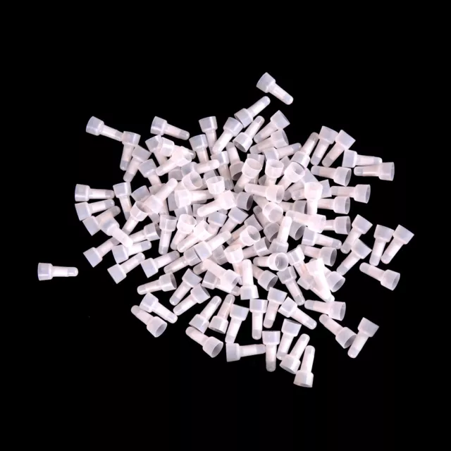 100x Closed End Crimp Caps Electrical Wire Terminals Connector Cap AWG 16-1ODjLN