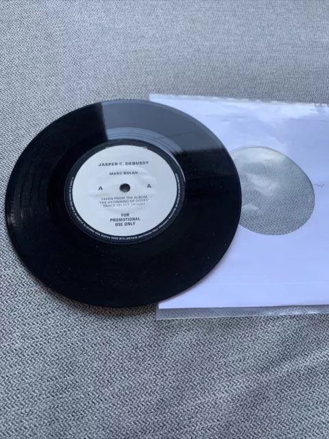 Marc Bolan Promo Vinyl Jasper C Debussy Hippy Gumbo 7” Rare Used Good Condition