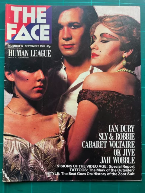 The FACE V1 #17 Sept 1981 Human League Cabaret Voltaire Jah Wobble Sly Robbie