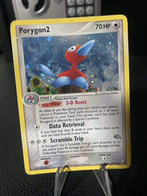 Pokémon TCG Porygon2 EX Unseen Forces 12/115 Holo Holo Rare