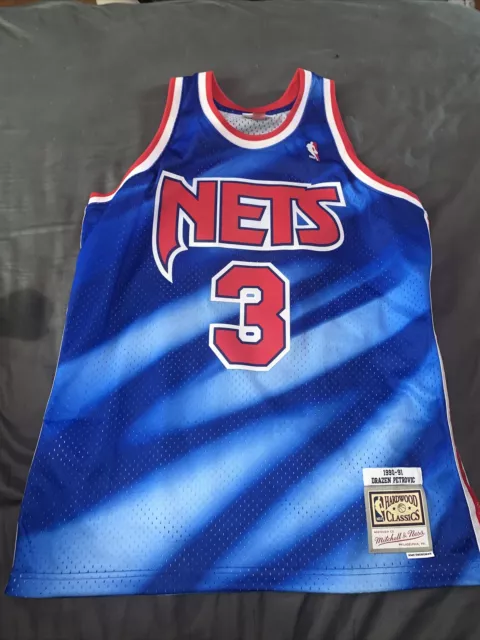 NBA NEW JERSEY NETS Hardwood Classic 1990-1991 Mitchell & Ness