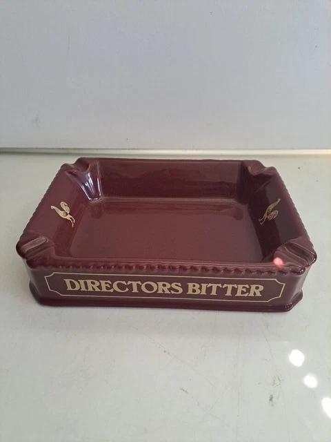 Courage Directors Bitter Ale Beer Vintage Wade Ashtray Pub Bar Mancave Ash Tray