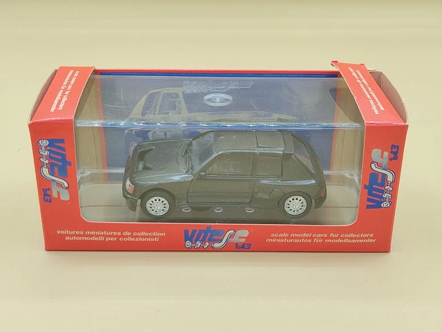 VITESSE 1/43 PEUGEOT 205 T16 Belga Rouge Ref Sm25 EUR 30