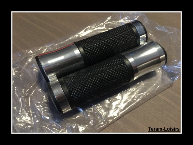 Poignées Moto Universelles Vintage - TPU Antidérapant - Plusieurs Couleurs Disponibles